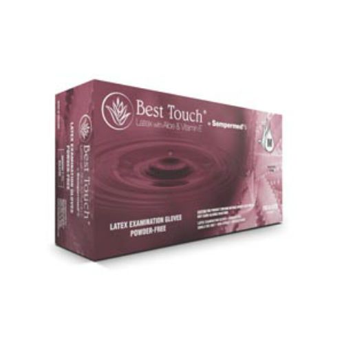 SEMPERMED BEST TOUCH LATEX GLOVES  - 10 BOXES OF 100 GLOVES EACH