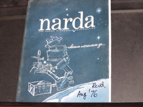 NARDA THE NARDA MICROWAVE CORPORATION CATALOG NO 20 5/1976 (#50)