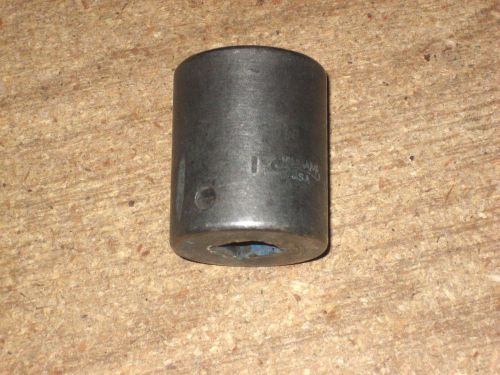 WILLIAMS 6-pt 1&#034; IMPACT SOCKET no. A4-632  MADE IN USA