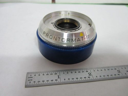 FOR PARTS MICROSCOPE PRONTOR PRESS PRONTORMAT-S CAMERA SHUTTER AS IS BIN#S2-14