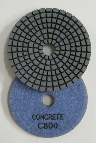 ZERED 5&#034; Diamond Concrete Resin Polishing Pads Grit 800