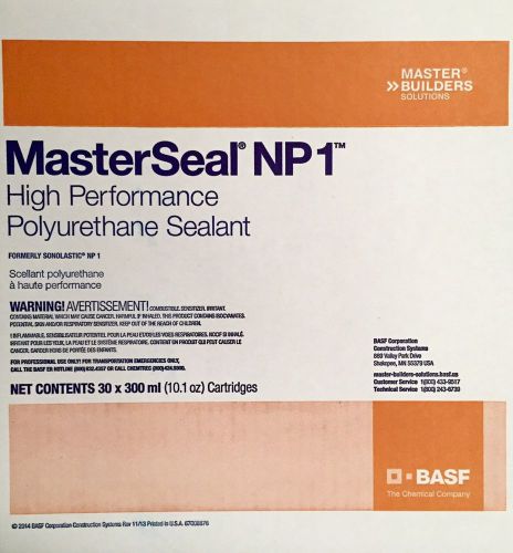 Masterseal BASF NP1 Caulk Sealant - LIMESTONE - 30 Tubes/Case 10.1 oz Tubes