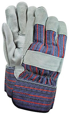 Magid glove &amp; safety mfg. 2pk lg lthr palm glove for sale