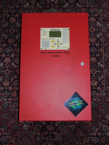Global Fire Commercial Annunciator Panel Control System Access Box G-Force 4200+