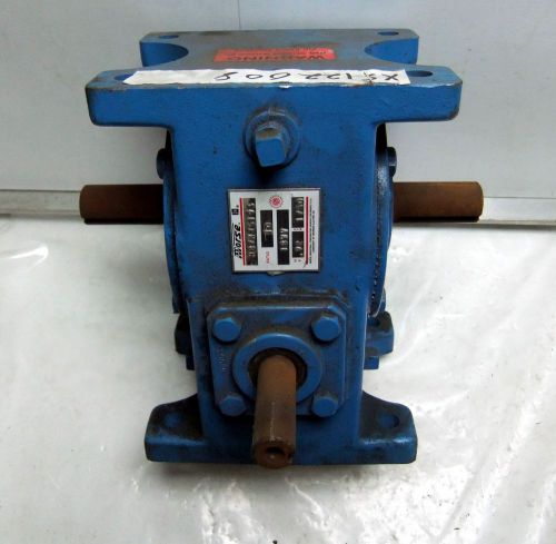 Morse h87mj5193 worm gear reducer 10:1 .92 hp for sale