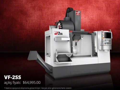 Haas vf-2ss super speed cnc vertical machining center for sale