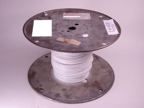 M22759/11-14-9 specialty cable ptfe hookup wire 14awg 19x27 white 320&#039; partial for sale