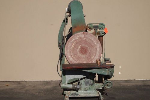 C.h. besly no. 15 - 30&#034; disc sander (woodworking machinery) for sale