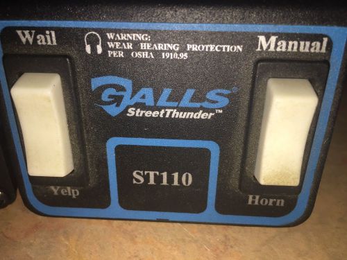 Galls Street Thunder ST110 Remote Siren