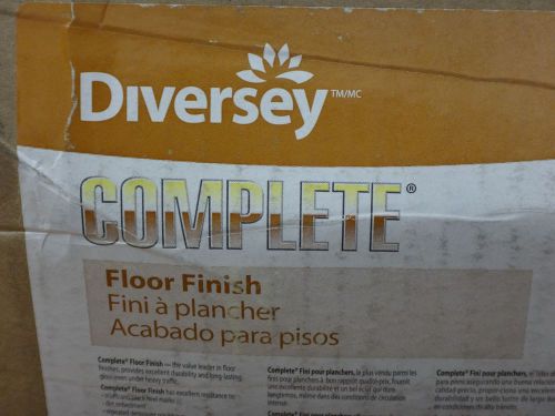 DIVERSEY 5104773 Floor Finish, 5 gal., Low, 40 to 50 min.