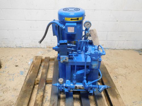 Parker pvp16 5hp  hydraulic power unit 5gpm for sale
