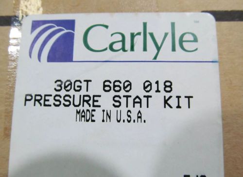 New Carlyle Pressure Stat Kit 30GT 660 018. Free Shipping!