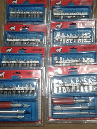 New xacto razor knife set 13 blades in each case craft art models scrapbook work