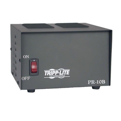 Tripp Lite PR10 DC Power Supply Low Profile 10A 120V AC Input to 13.8V DC Out...