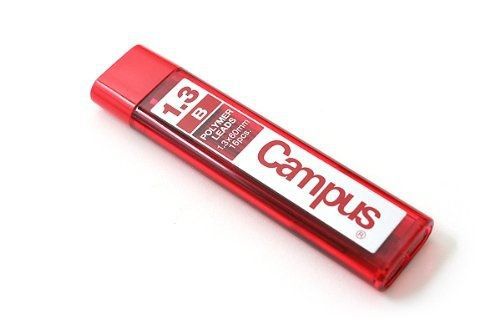 Kokuyo Campus Mechanical Pencil Lead, 1.3mm, B (PSR-CB13N)