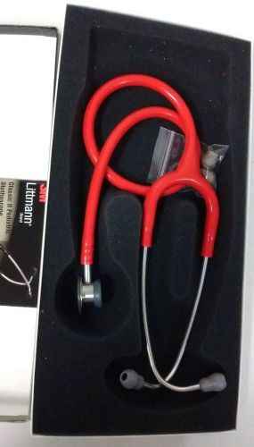 R-02 3M Littmann Classic II Infant Stethoscope, Red Tube