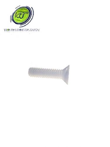 720-009530-016 LAM RESEARCH KEL-F SCREW 1/4-20X1&#034; SCREW FLAT