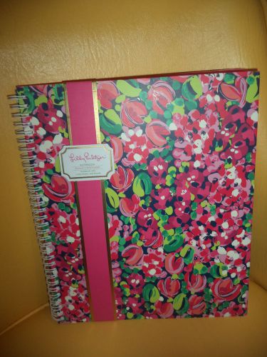 NWT LILLY PULITZER LARGE NOTEBOOK WILD CONFETTI