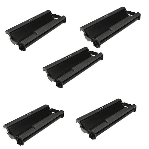 5 X PC-501 Black Compatible FAX TTR For Brother 575