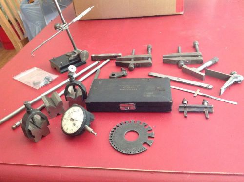 Vintage Machinist Tool Lot. Lurking. Brown &amp; Sharpe. Starrett. Federal.G-P. NR