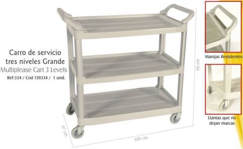 PINTO FULLER SERVICE CART WITH 3 LEVEL