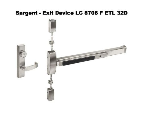 Sargent - exit device lc 8706 f etl 32d for sale