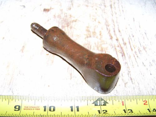 Old waterloo hit miss gas engine motor cast iron exhaust rocker tower stand wow for sale