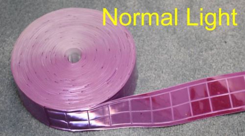 50-yard Purple gloss sew on REFLECTIVE TAPE PVC 2&#034;