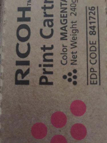 Genuine Ricoh Savin Lanier Cartridge MAGENTA MP C400/C240/LD140C 841726 (841297)