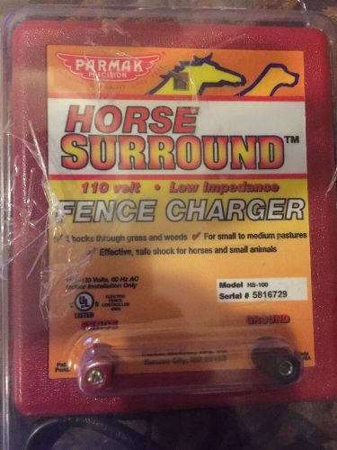 Parmak Horse Surround Low Impedance Electric Fence Charger 110/120 Volt #HS-100