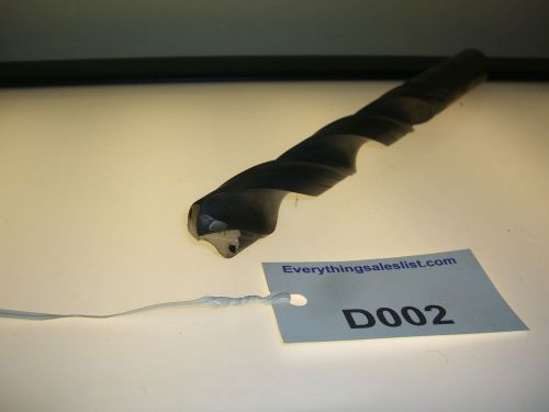 NEW MOHAWK COOLANT THREW THRU STRAIGHT SHANK HSS DRILL 1.125&#034; USA 8&#034; FLUTE CNC