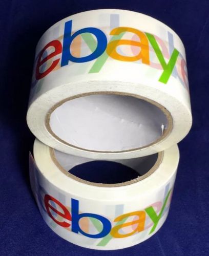 eBay Branded BOPP Packaging Shipping Tape - 2 Rolls (75 yards per roll)