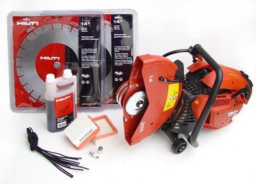 Hilti hilti 03482172 dsh700 14-inch hand held gas saw starter pack for sale