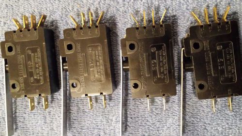 CHERRY ELECTRIC E19 Switch  Lot of 4
