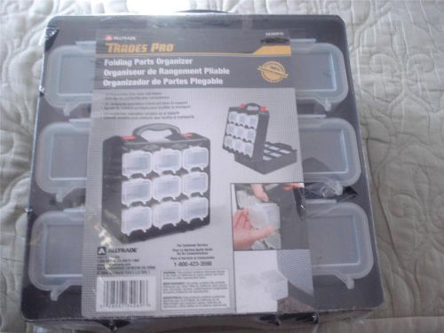 Brand new alltrade tools folding parts organizer for sale