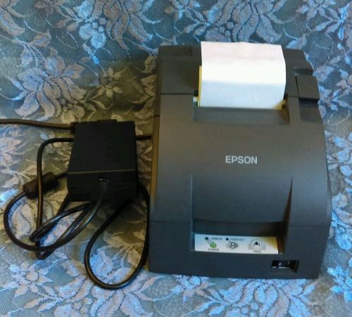 Epson TM-U220PB Model M188B USB POS Receipt Printer Power Supply Tested Working