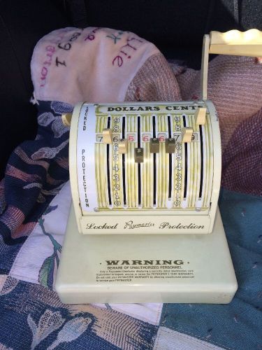 VINTAGE ~PAYMASTER RIBBON WRITER~ SERIES X 550 -BEIGE - WORKS