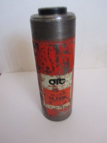 OTC Power Team 10 Ton 4 1/8&#034; Stroke Hydraulic Ram Model C104C Used