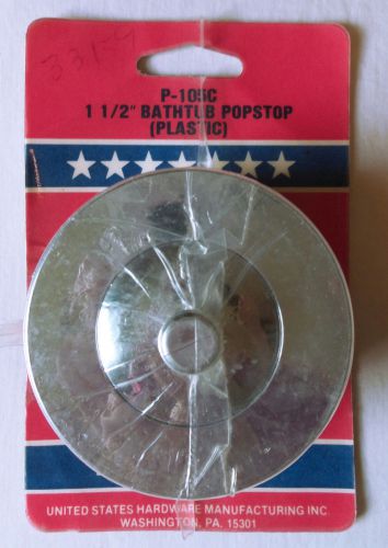 USH 1.5 in. Bathtub Popstop (p-105c -US Hardware Mfg.) ...NIP!