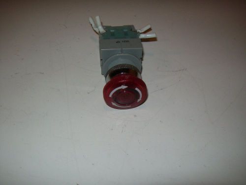 IDEC AVLS RED PUSH TWIST SWITCH