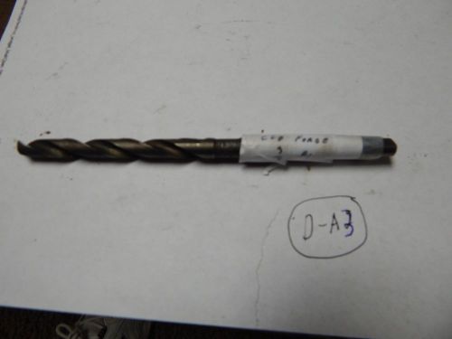 CLE Forge  3/8&#034; x # 1 Taper Shank Twist Drill Bit