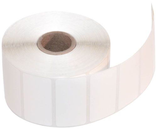 Compulabel direct thermal labels 2-inch x 1 inch white roll permanent adhesiv... for sale