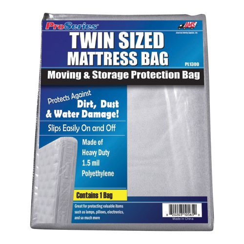 American Moving Supplies ProSeries Mattress Bag-Twin size bed #PL1300