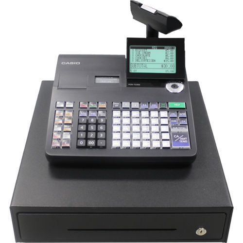 Casio pcr-t2300l cash register for sale
