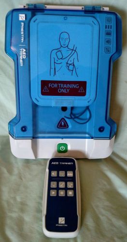 Prestan professional aed trainer cpr defibrillator training unit w/ remote for sale