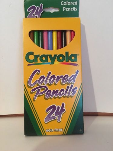 Crayola 684024 Colored Pencils, 24/ST, Assorted Colors