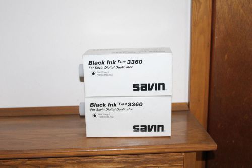 SAVIN TYPE 3360 DUPLICATOR INK
