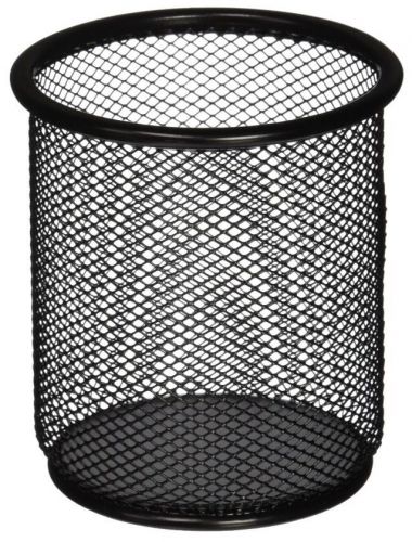 Lorell LLR84149 Mesh Wire Pencil Cup Holder, Black
