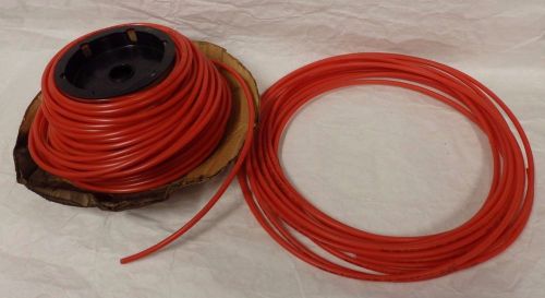 Partial reel parker parflex red 1/4&#034; od .040&#034; wall type 1 grade e5 pe tubing (b6 for sale