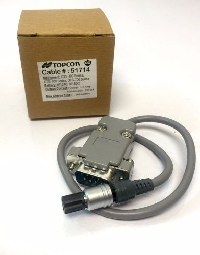 Topcon Cable 51714 for GTS-300 Series, GTS-500 Series, GTS-700 Series 2 Pin